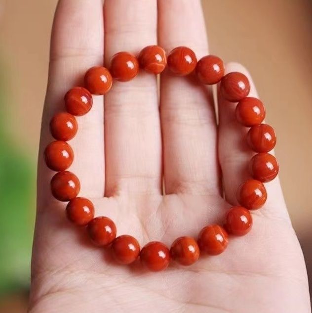 南紅瑪瑙　天然石ブレスレット