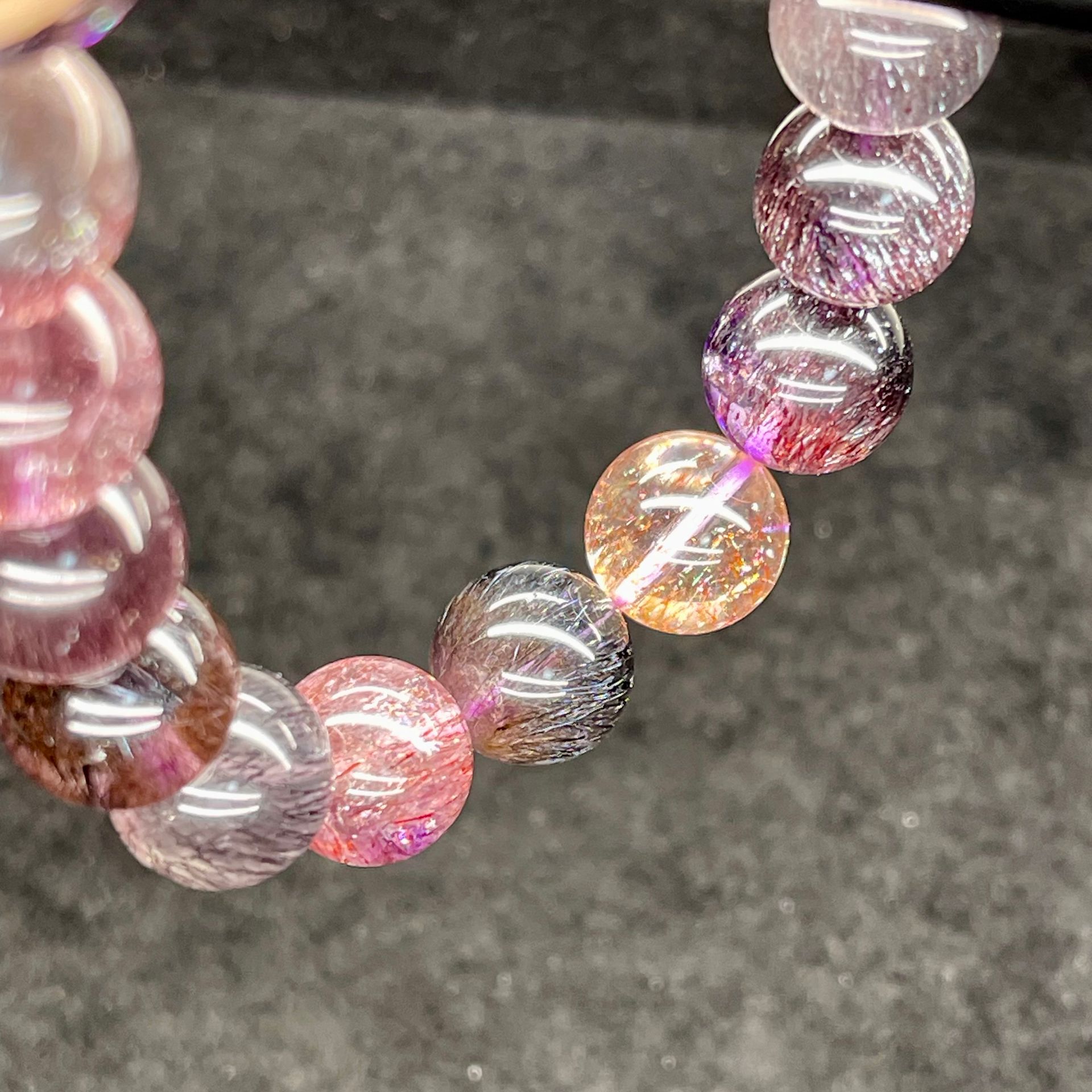 花火スーパーセブン ブラジル旧鉱山 ブレスレット 12.5ｍｍ　19cm