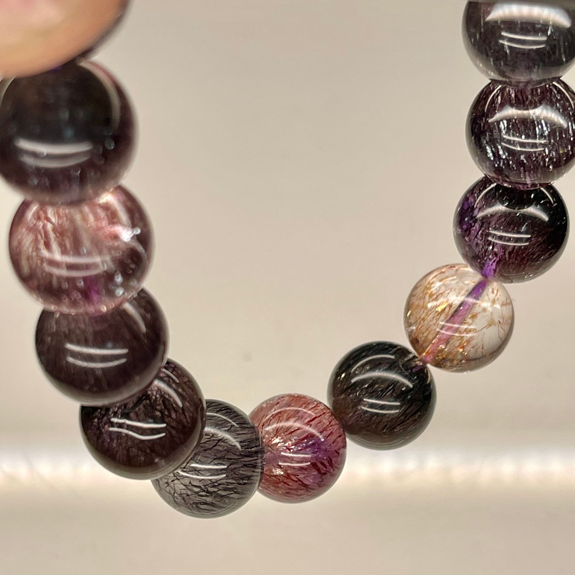 花火スーパーセブン ブラジル旧鉱山 ブレスレット 12.5ｍｍ　19cm