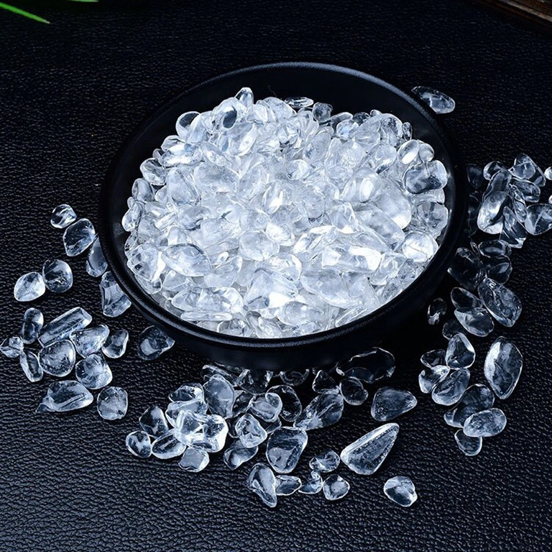 水晶のさざれ石500ｇ 天然石ブレスレット浄化