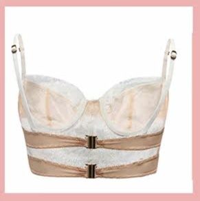 エロ下着 透け感フラワーレース刺繍ロングライン総レースブラ