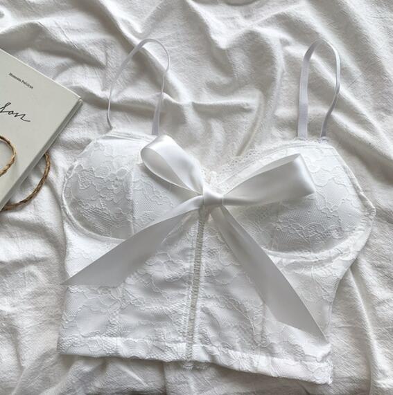 エロ下着 セクシーテディランジェリー レースリボン付きブラセット