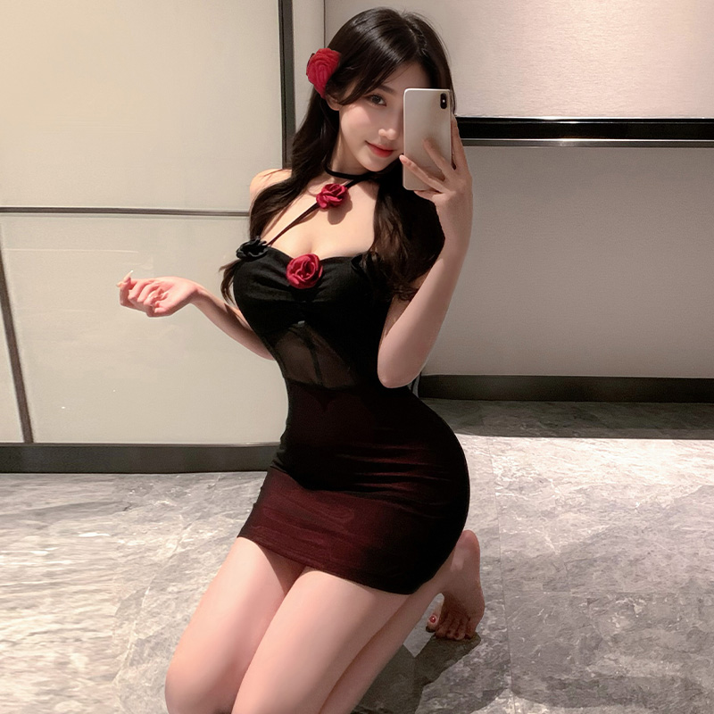 エロ下着 ランジェリー　魅惑　セクシー　魅せ　透け感　タイト　ナイトドレス　コスプレ