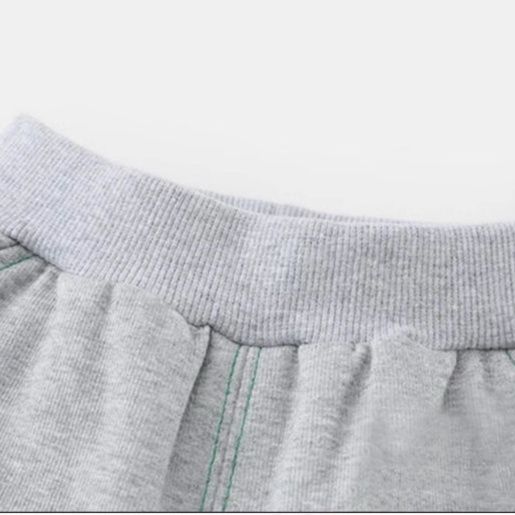 キッズファッション こども用ゆったりリブ裾スウェットパンツ