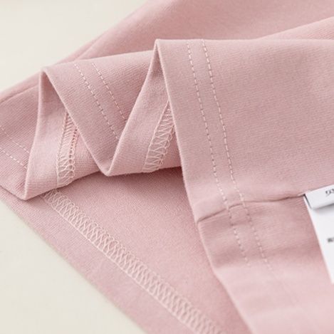 キッズファッション さくらんぼ刺繍フリル袖長袖Tシャツ