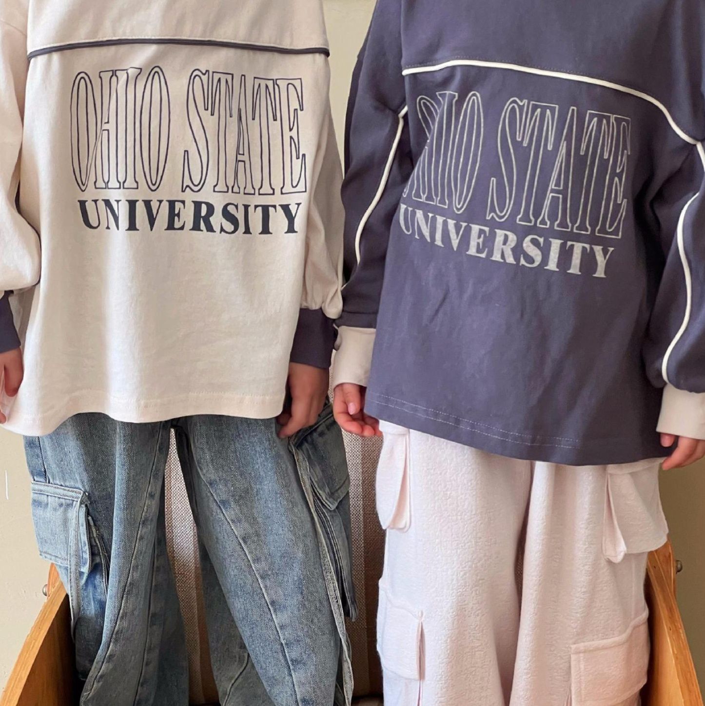 キッズファッション 男女兼用 韓国風トレーナー 80〜140センチ 長袖子供服