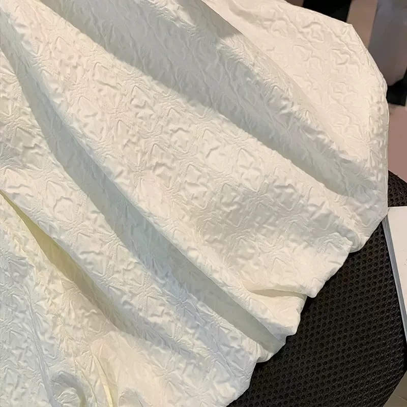 キッズファッション パフスリーブフラワー刺繍リボン付きプリンセスドレス