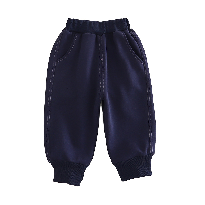 キッズファッション こども用ゆったりリブ裾スウェットパンツ