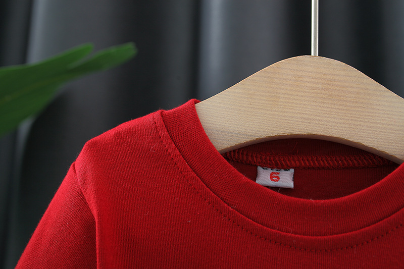 キッズファッション 大きなリボンと丸飾り付きバルーンスカートワンピース