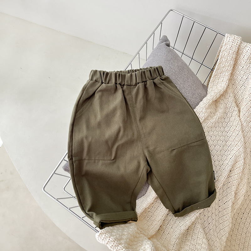 キッズファッション キッズ用ゆったりイージーハーフパンツ