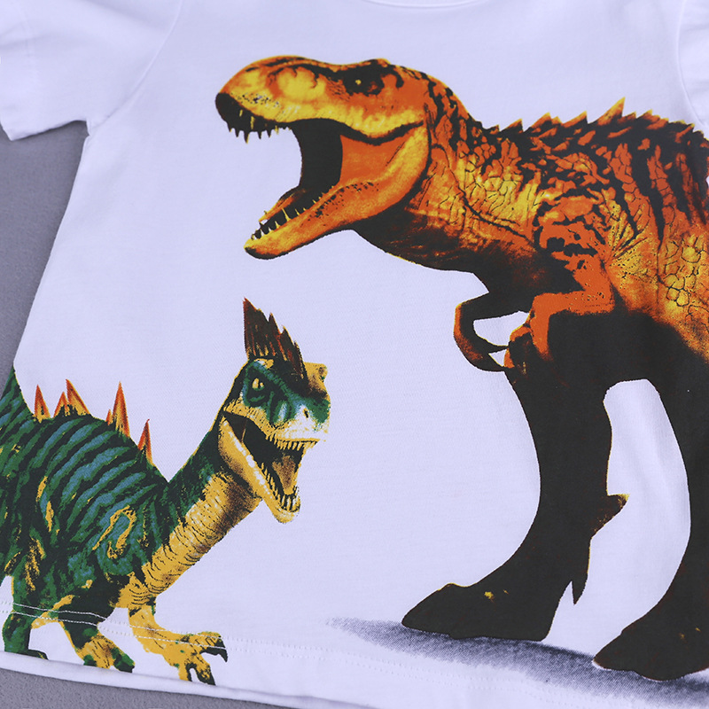 キッズファッション 恐竜大迫力プリント半袖Tシャツ