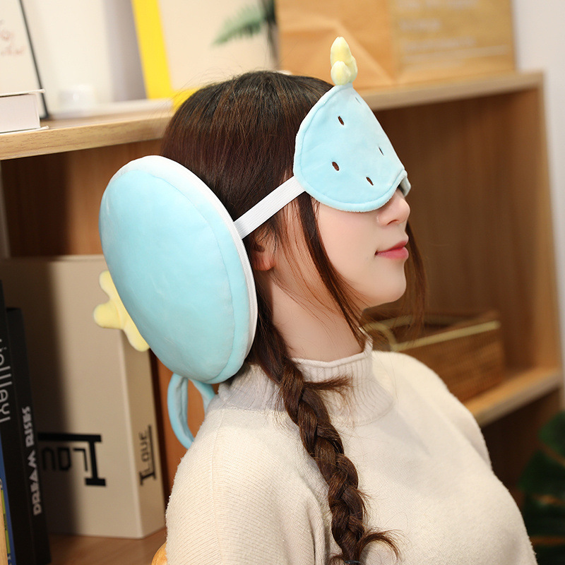 アイマスク 果物もちもち収納式アイマスク