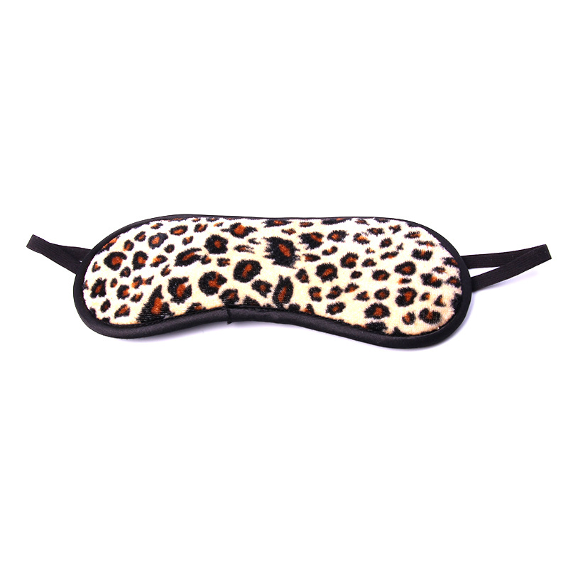 アイマスク 豹柄安眠アイマスク