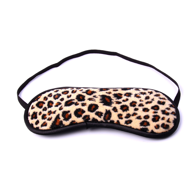 アイマスク 豹柄安眠アイマスク