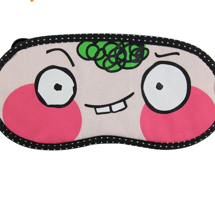 アイマスク 表情豊かな面白表情アイマスク