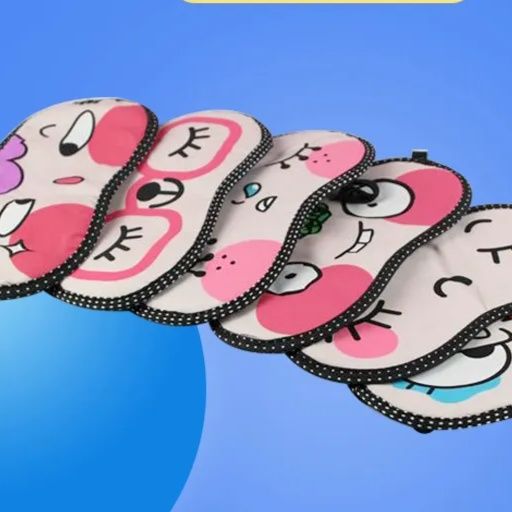 アイマスク 表情豊かな面白表情アイマスク