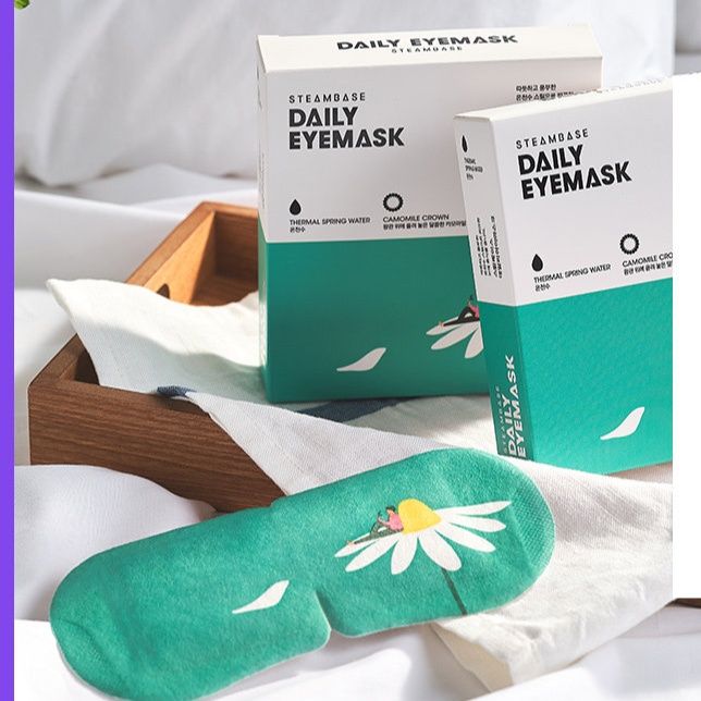 アイマスク 蒸気式ほっとアイマスク花柄デザイン使い捨てタイプ