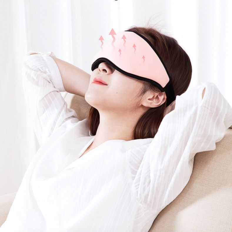 アイマスク 温熱マッサージ機能付き疲労回復アイマスク