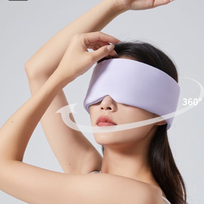 アイマスク 耳まで解放される360度回転安眠アイマスク