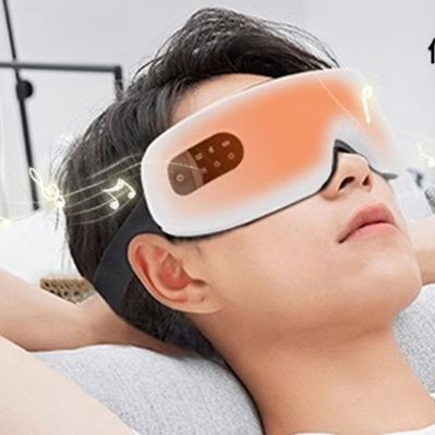 アイマスク 音楽機能付き温熱振動アイマスク充電式