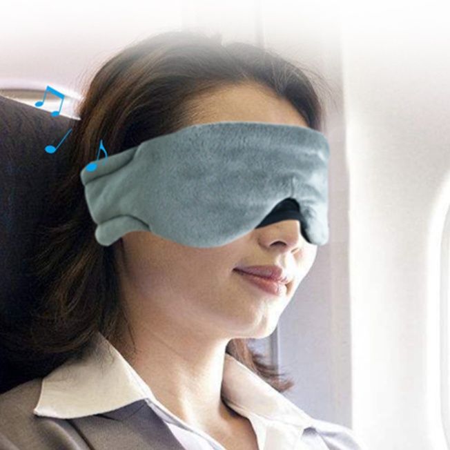 アイマスク 音楽機能付き充電式快眠アイマスク