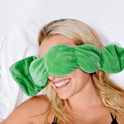 アイマスク おもしろリボン結び式安眠マスク