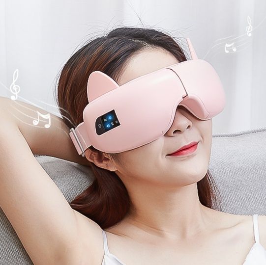 アイマスク 温熱振動機能付き目元ケア用充電式アイマスク