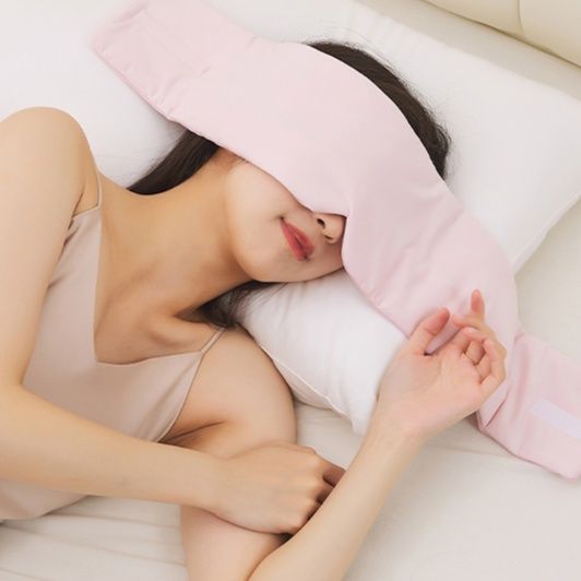 アイマスク 瞬間睡眠導入重力圧迫式安眠アイマスク