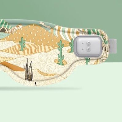 アイマスク 石墨エチレン加熱按摩睡眠アイマスク