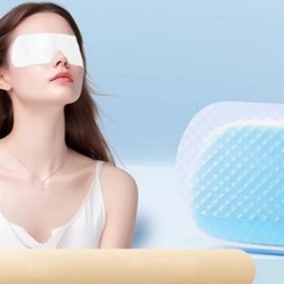 アイマスク 草本精華配合使い捨て温冷両用アイマスク