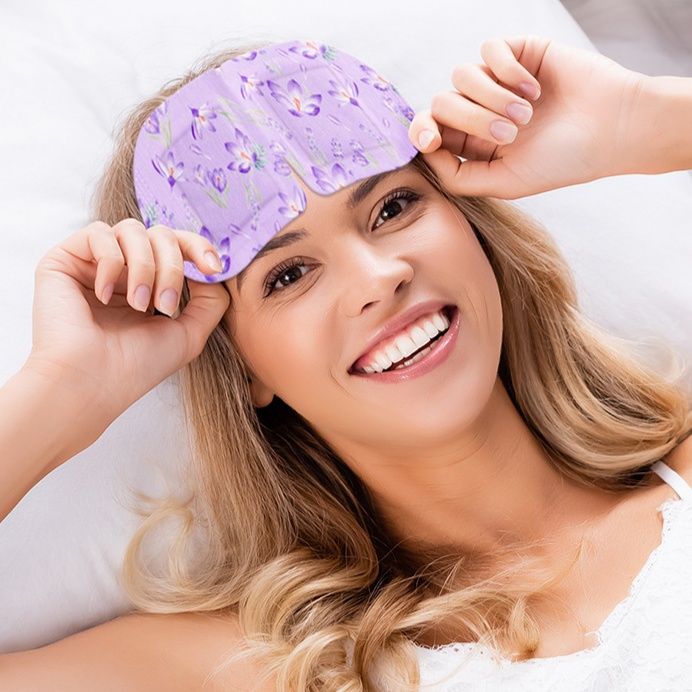 アイマスク 蒸気温熱式使い捨てアイマスク十二枚入り