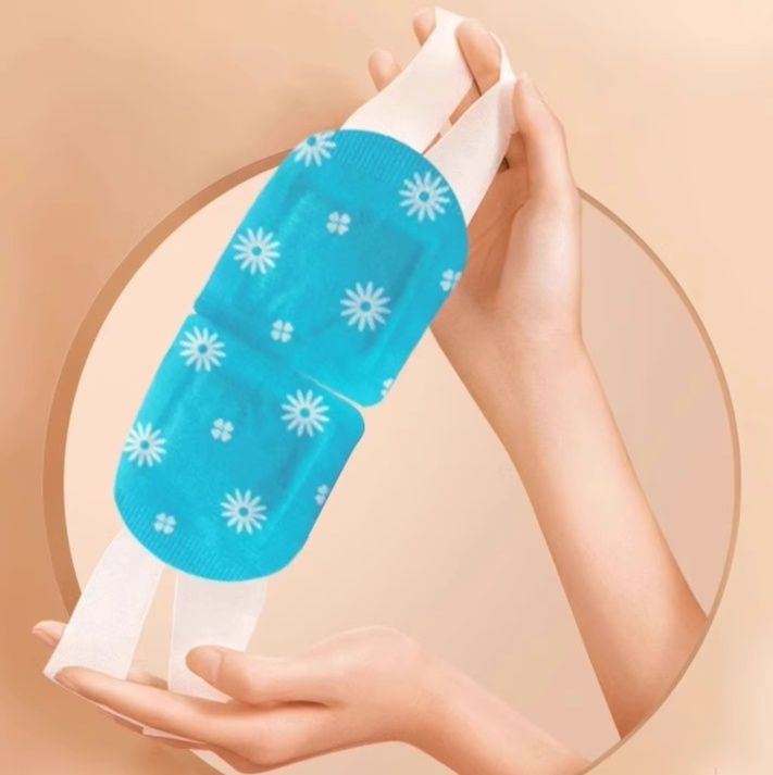 アイマスク 花柄蒸気温熱使い捨てアイマスク