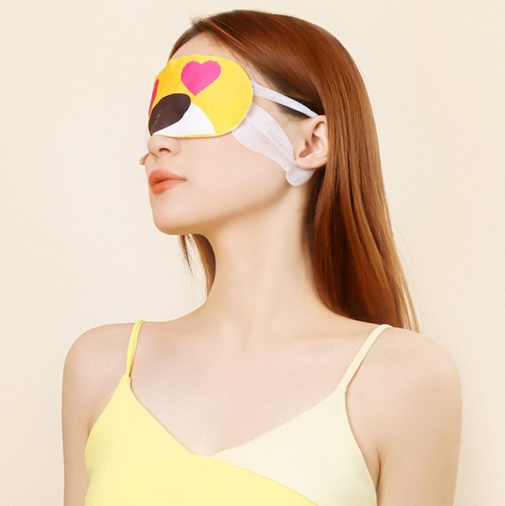 アイマスク 蒸気温熱式使い捨てアイマスク