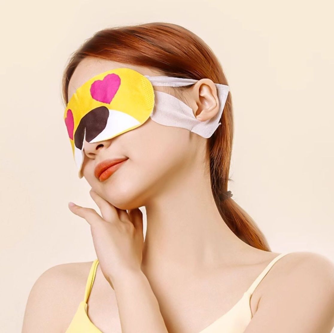 アイマスク 蒸気温熱式使い捨てアイマスク