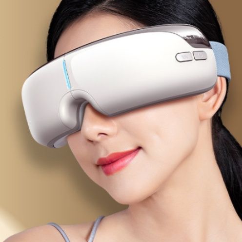 アイマスク 温熱気圧マッサージ機能付き目元ケア充電式アイマスク