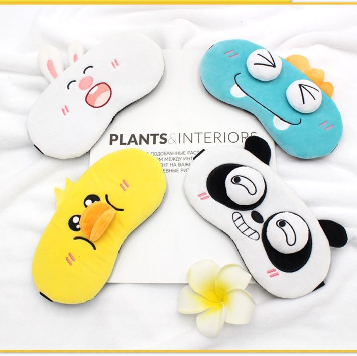 アイマスク もふもふ動物変顔　面白い