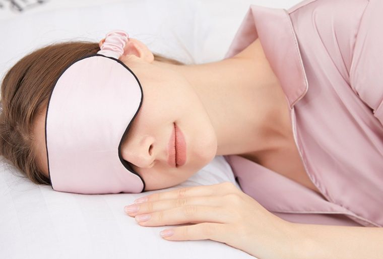 アイマスク 極上シルク真絲アイマスク快眠仕様