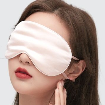 アイマスク 滑らか絹質感ひんやりアイマスク美容睡眠用