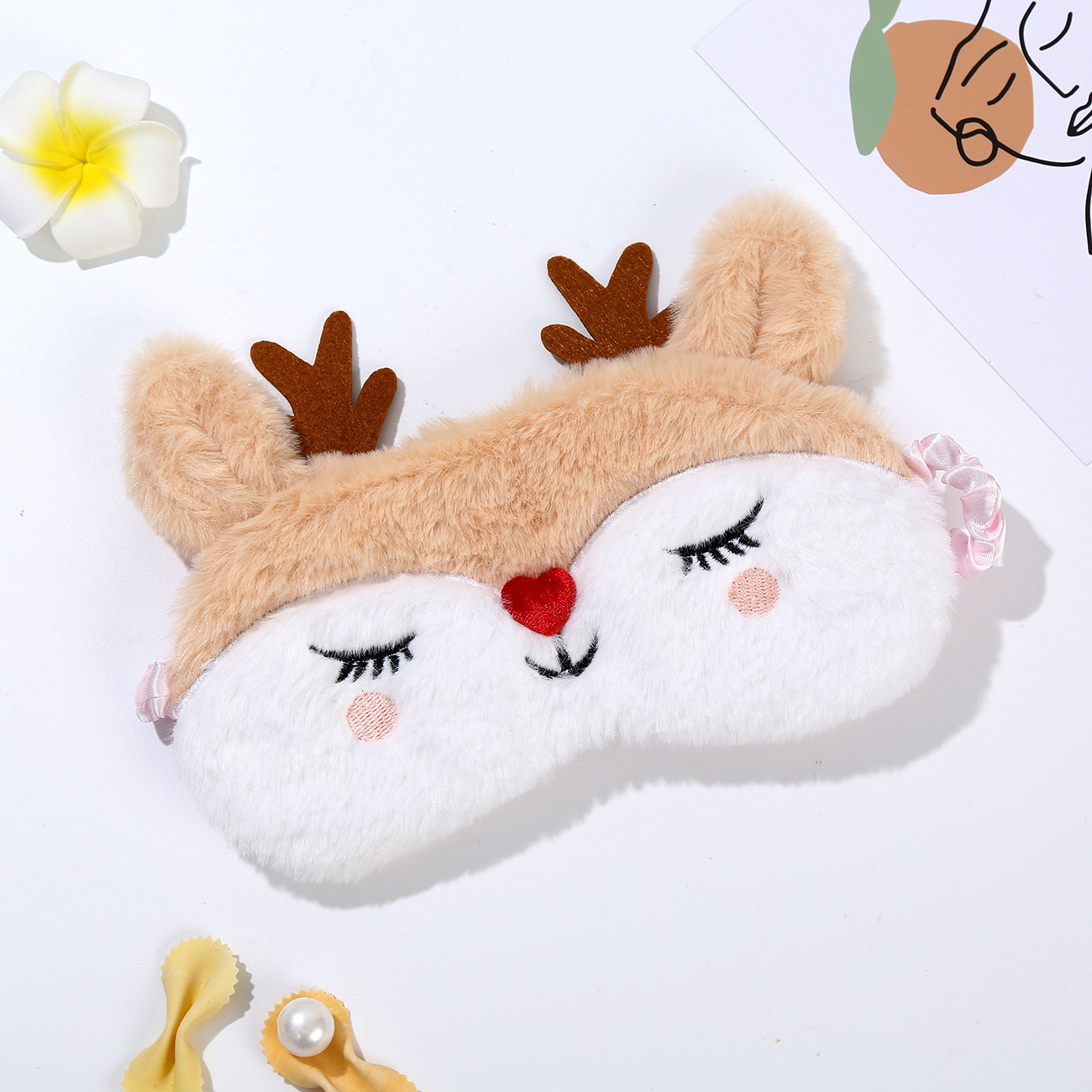 アイマスク もふもふ動物園アイマスク