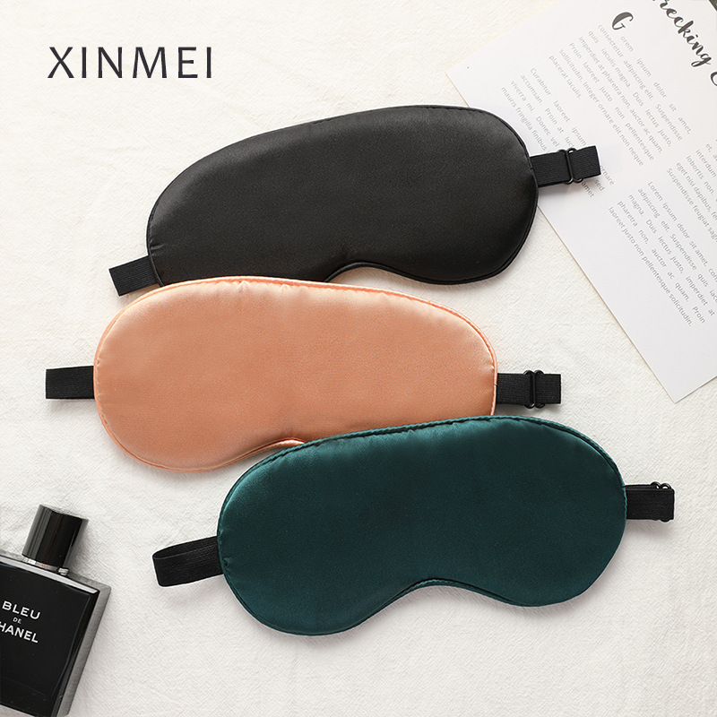 サテン調シンプルアイマスク