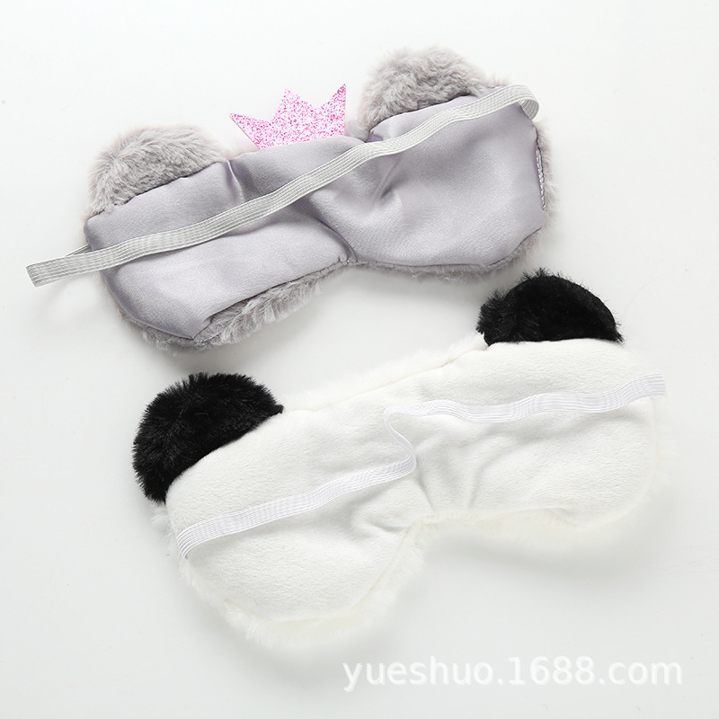 アイマスク ふわもこ動物園の仲間たち　夢見るぱんだと猫