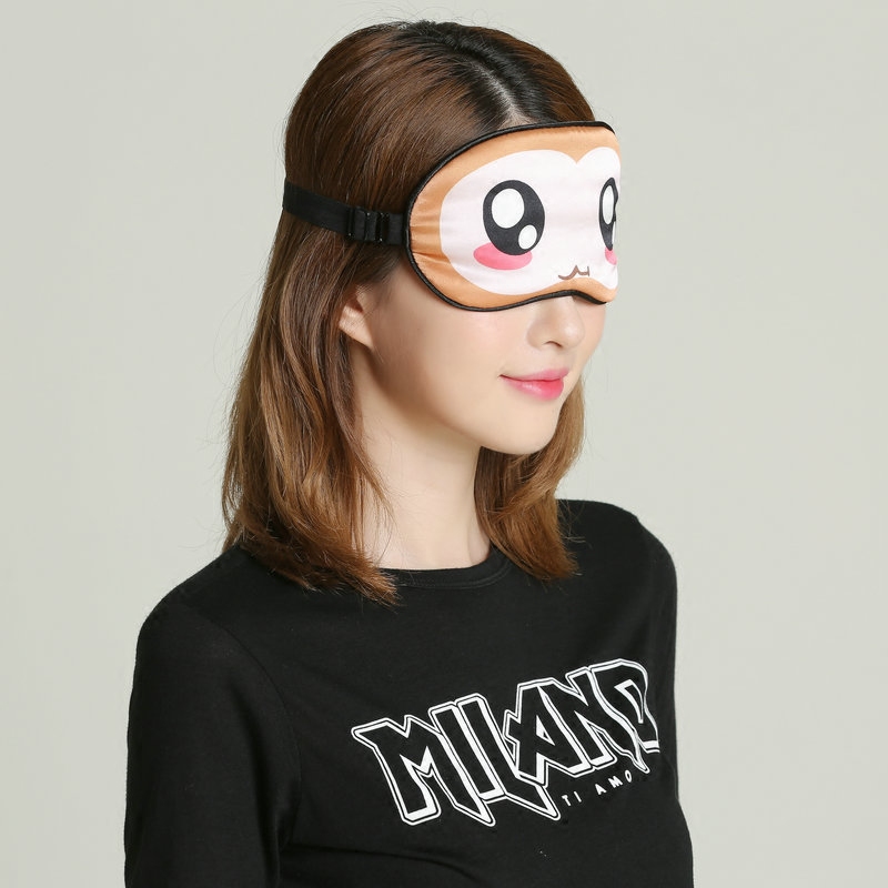 アイマスク まん丸おめめの面白癒し系アイマスク