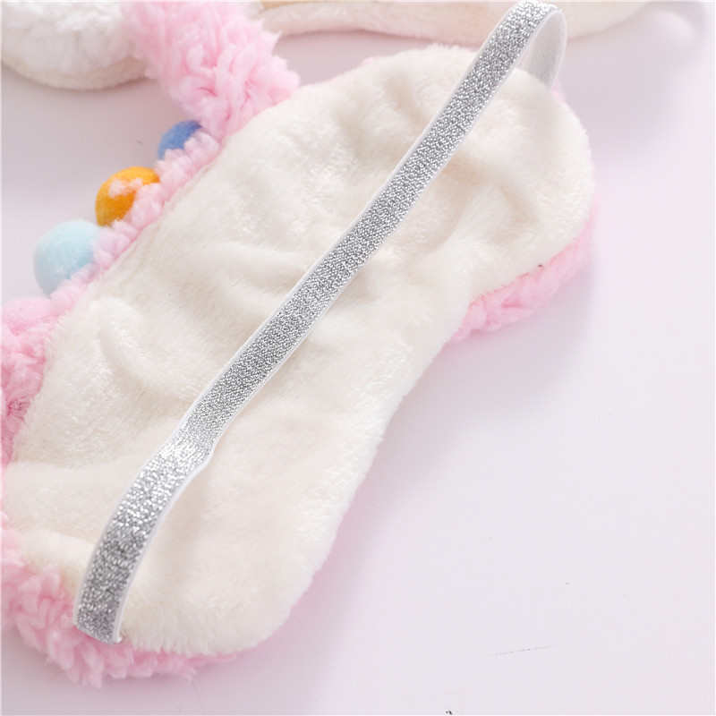 アイマスク 夢見るアルパカちゃんもふもふアイマスク