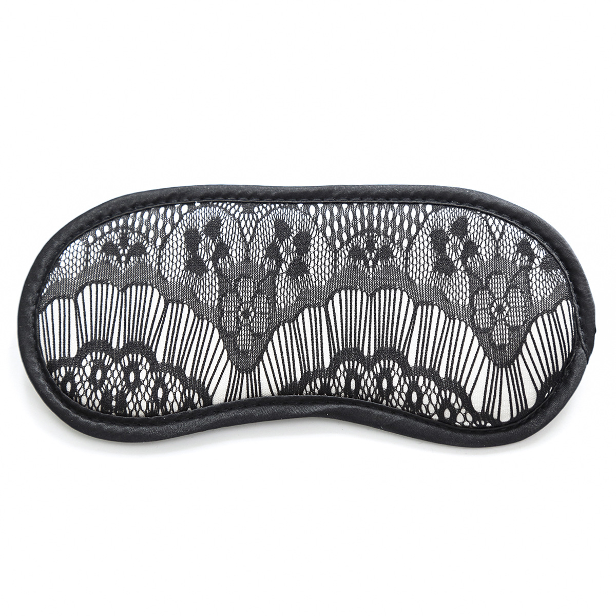 アイマスク 黒レース安眠アイマスク