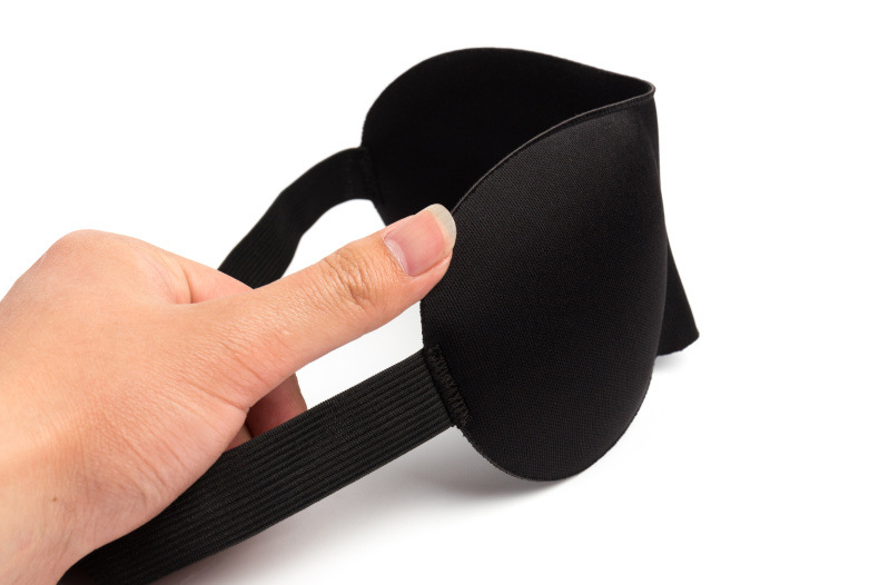 アイマスク 立体型ぷっくり安眠アイマスク