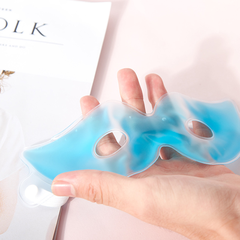 アイマスク ひんやり冷却ジェル入り目元専用リラックスマスク