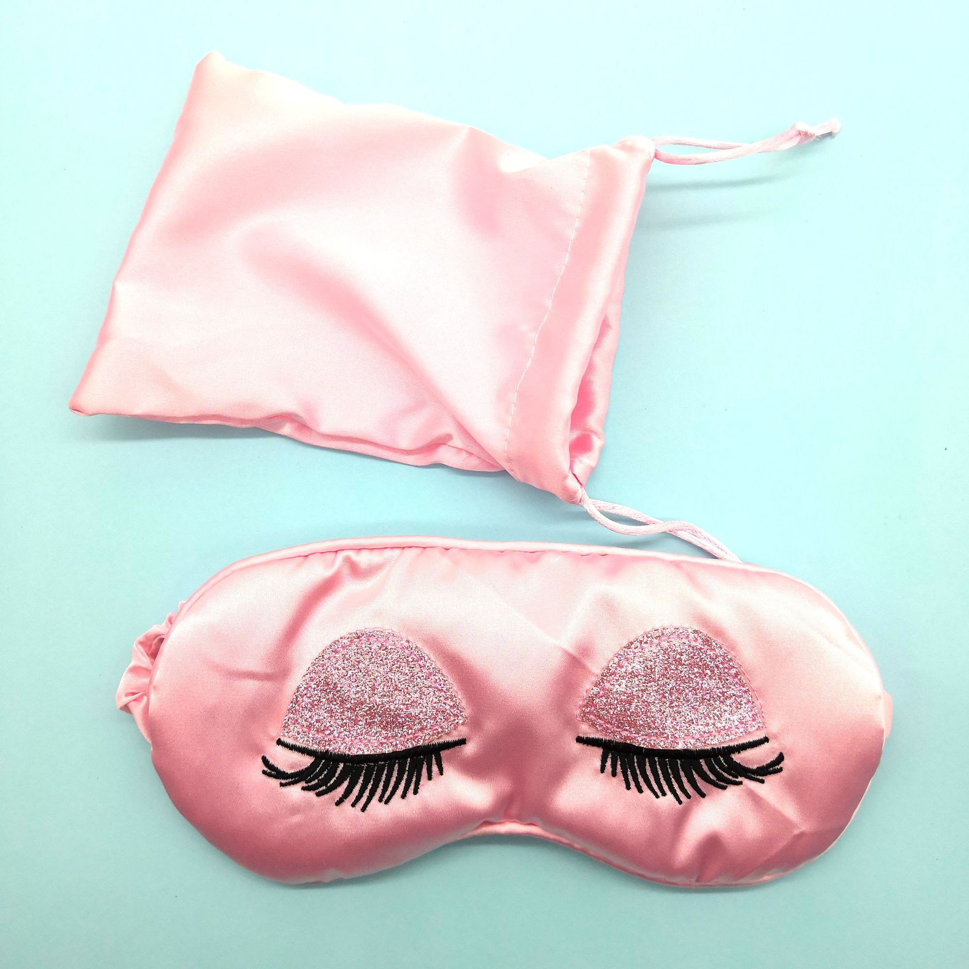 アイマスク きらきらまつ毛で面白いおやすみアイマスク