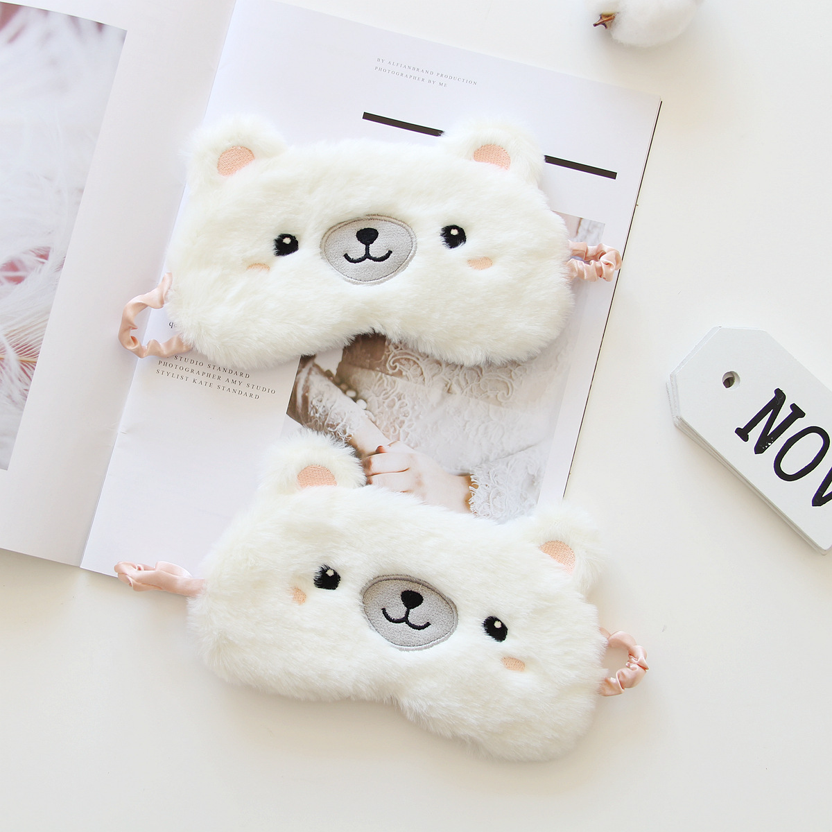 アイマスク もふもふ熊さんの夢見るおやすみアイマスク