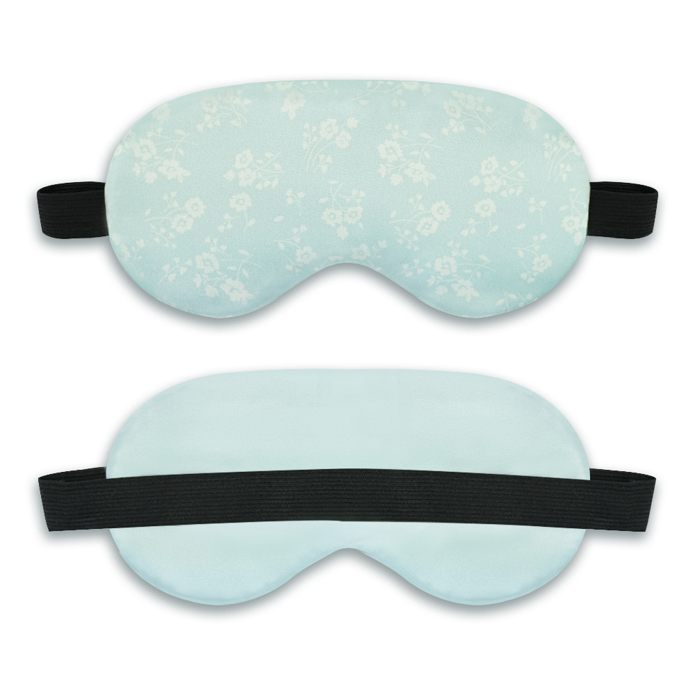 アイマスク 小花柄ひんやり冷感ジェルアイマスク