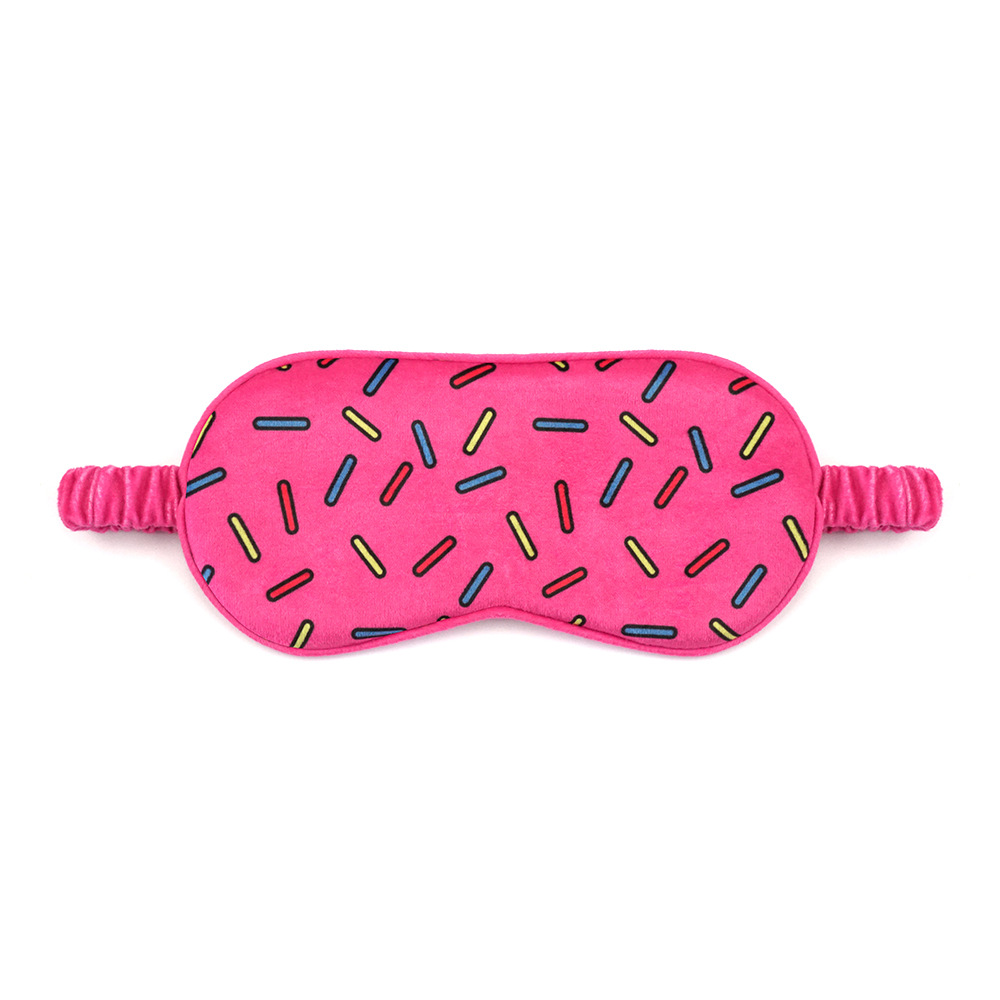 アイマスク 甘い夢見る砂糖菓子振りかけ安眠マスク